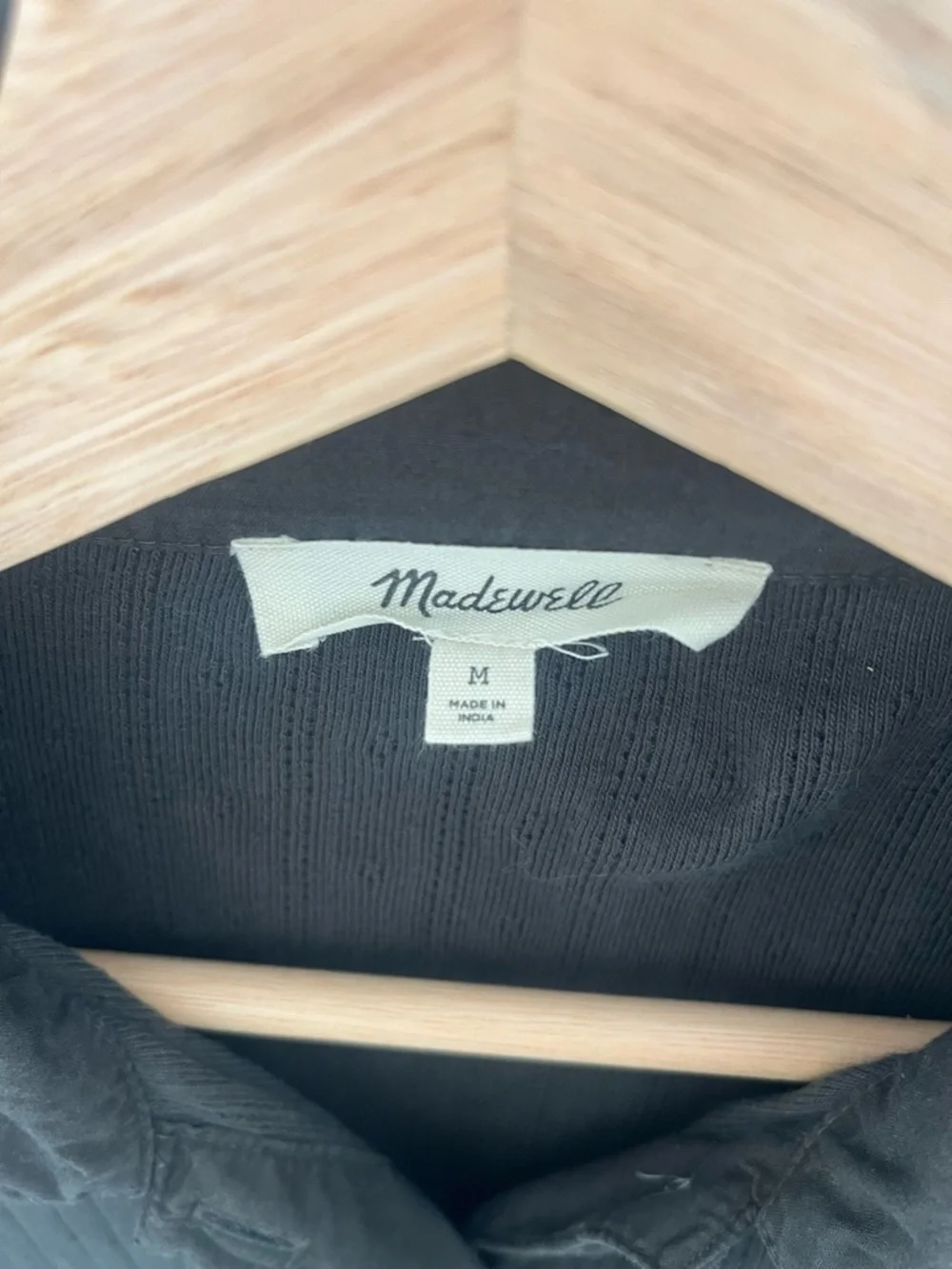 EUC Madewell Dark Grey Pointelle Cardiagn - Picture 4 of 6